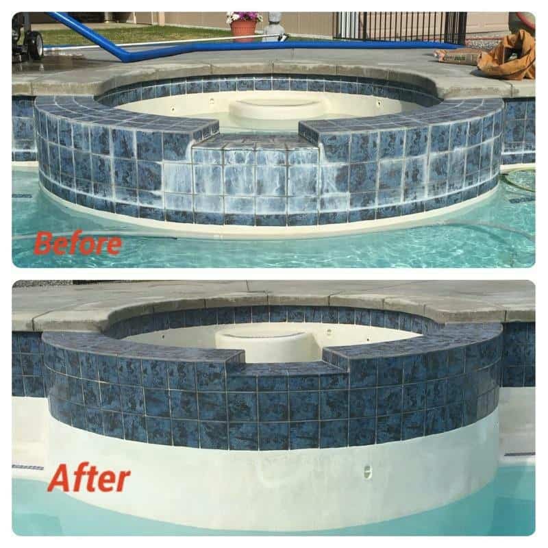 Pool Tile Cleaning Makes Your Pool Shine in Orange, Ca.!